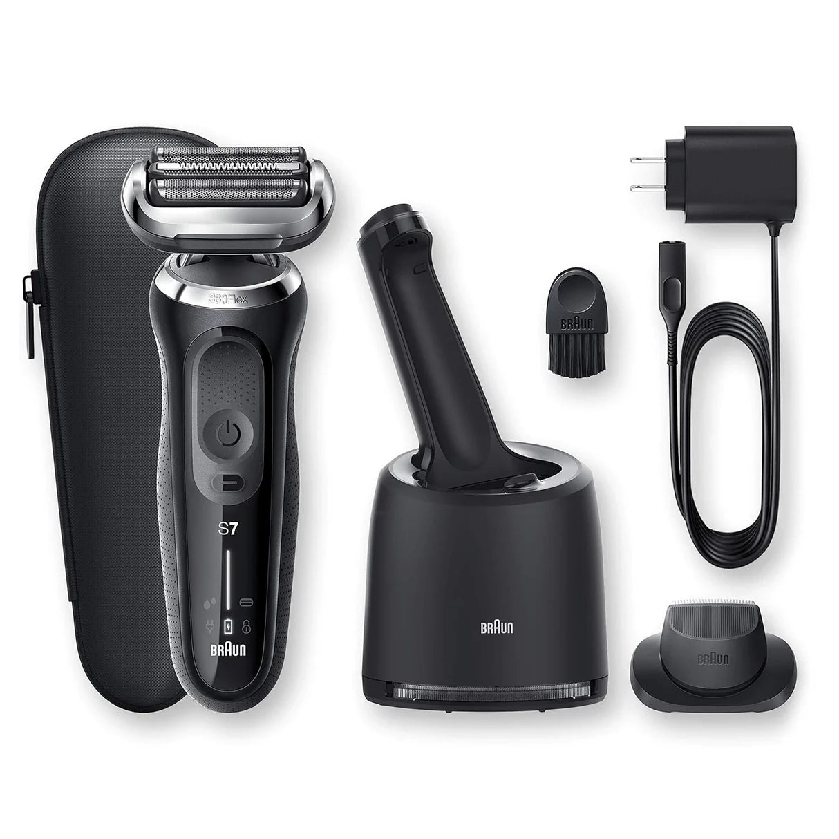 BRAUN Series 7 71-S7200cc Wet & Dry shaver with SmartCare center